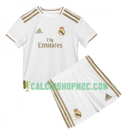 Real Madrid Bambino Maglia Prima 2019/2020 Manica Corta (+ Pantaloncini)
